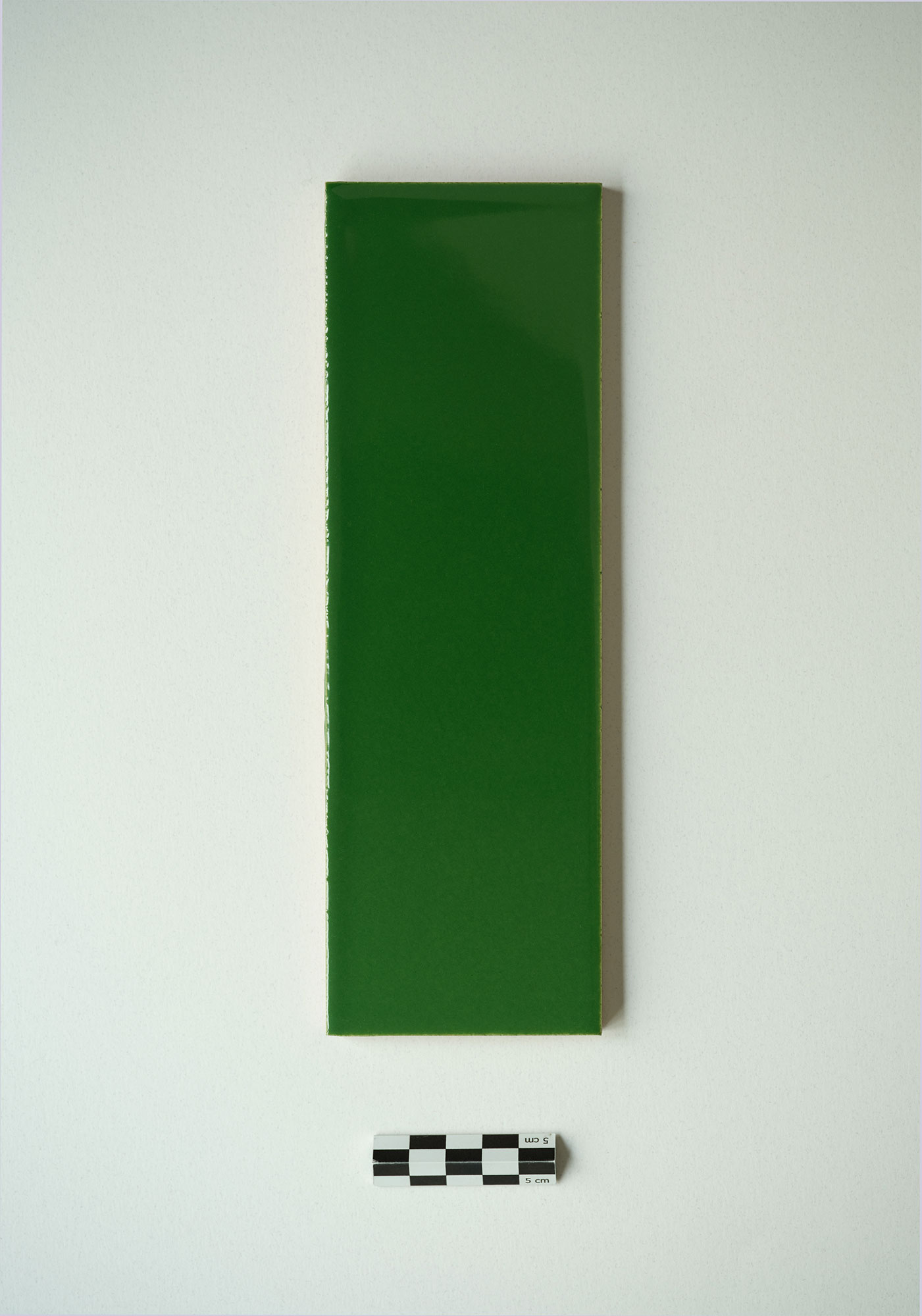 Forest green plain tile